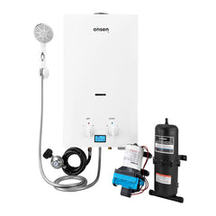 Onsen 10L Portable Propane Water Heater with 3.0 Pump & 1.0L Accumulator