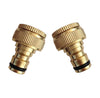 Image of Brass Garden Hose Quick Connectors NPT 1/2" & 3/4"