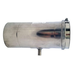 Z-Flex Z-Vent 4-in Stainless Steel Water Heater Horizontal Drain Pipe