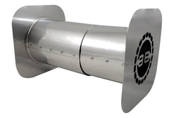 Z-Flex Z-Vent 3-in Stainless Steel Adjustable Wall Thimble 4-7