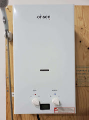 Onsen 10L Portable Propane Tankless Heater Water (REFURBISHED)