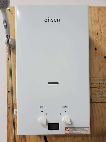 Onsen 10L Portable Propane Tankless Heater Water (REFURBISHED)