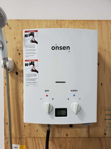 Onsen 5L Portable Propane Tankless Water Heater (REFURBISHED)