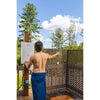 Image of Man Showering using Onsen Tankless Water Heater