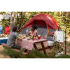 Image of Couple having Picnic and using Onsen 5L Portable Propane Water Heater