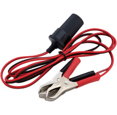 Alligator Clips With 30 Amp Cigarette Lighter Socket