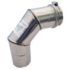 Image of Z-Flex Z-Vent 3-in 90° Stainless Steel Elbow