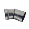 Image of Z-Flex Z-Vent 4-in 45° Stainless Steel Elbow